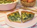 Frittata al forno con Spinaci e Formaggio