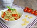 Pasta al Pesto con Pomodorini