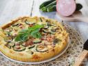 Quiche di Zucchine e Mortadella