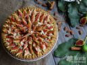 Crostata di mascarpone e fichi caramellati