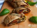 Strudel integrale di verdure e mozzarella