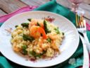 Risotto asparagi e gamberi