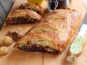 Strudel di ricotta e gocce di cioccolato