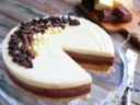 Cheesecake al triplo cioccolato