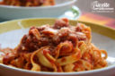 Tagliatelle prosciutto e pecorino