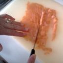 Polpettine di salmone con salsa di panna acida
