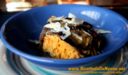 Timballo di pasta foderato con melanzane