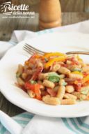 Cavatelli fatti in casa al sugo di peperoni