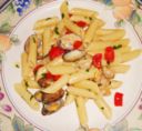 Pasta con vongole e San Marzano