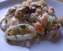 Insalata di riso ai frutti di mare