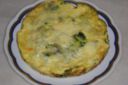 Sformato di coste e porri con mozzarella filante