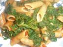 Pasta integrale con cime di rapa