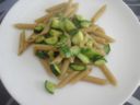 Pasta con verdure alla noce moscata