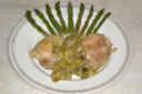 Pollo con gli asparagi light