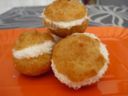 Bigné al cocco: semifreddo