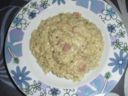 Risotto rosmarino e crudo