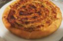 Quiche di baccalà, funghi porcini e besciamella di farro