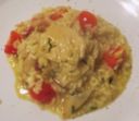 Risotto al curry e porcini