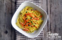 Spaghetti zafferano e carote