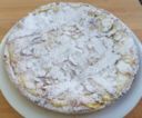 Crostata di crema alla vaniglia, mela verde e cannella