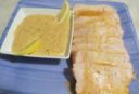 Fesa di tacchino con salsa ai carciofi e limone