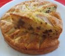Torta di pere e gocce di cioccolata