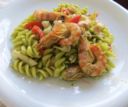 Fusilli al pesto in riviera
