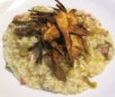 Risotto ai carciofi e speck