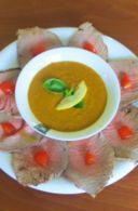 Arrosto freddo con la salsa