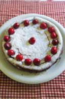 Torta di ciliegie e mascarpone
