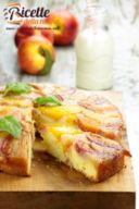 Torta rovesciata di pesche
