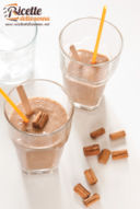 Frappé alla banana profumato di cannella