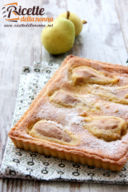 Crostata frangipane alle pere