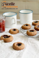 Cookies croccanti alla marmellata senza glutine