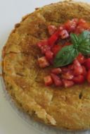 Torta salata di lasagne al pomodoro