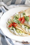 Crespelle estive con zucchine e pomodorini