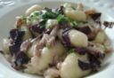 Gnocchi al radicchio e provola