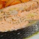 Salmone in umido