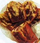 Ciambella bigusto vaniglia-cacao