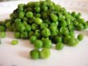 Piselli con menta e cipolla