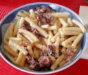 Maccheroncini con trevisana