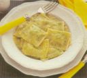 Ravioli con crema di zucchine