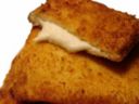 Piselli verdi e mozzarella in frittura