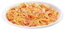 Spaghetti calamari e gamberetti
