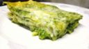 Lasagne al pesto con patate e fagiolini