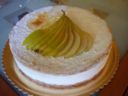 Torta ricotta e pere