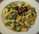 Fusilli con zucchine e zafferano