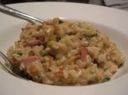 Risotto al prosciutto di praga