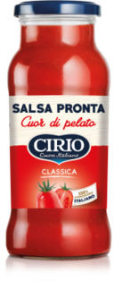 “Cuor di pelato” Cirio, l’eccellenza del pelato diventa salsa pronta!