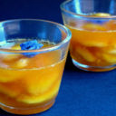 Banane caramellate con gelée al Grand Marnier